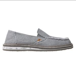 NEW Lamo Women’s Grey Skipper Slip On Flats, 7